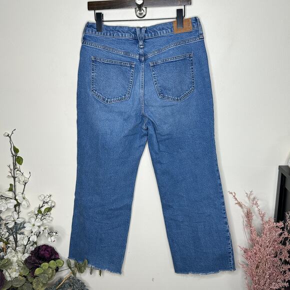 J. CREW 2023 Slim Wide Leg Jean in Lakeshore Wash Sz 29 {3R47} - Picture 4 of 7